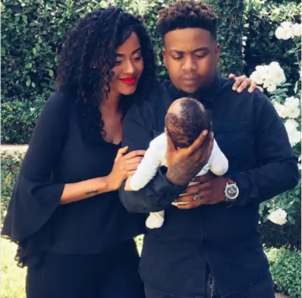 Rapper JR And Partner Finally Show Their Son’s Face (Photos)